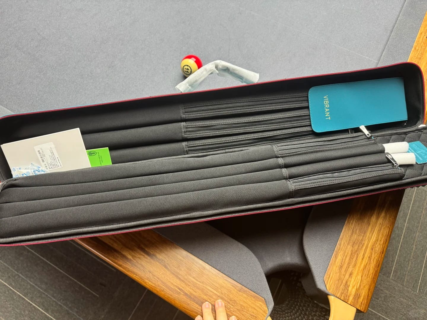 Customer photo review of Lizard Loverat Series Cue Case 3B4S