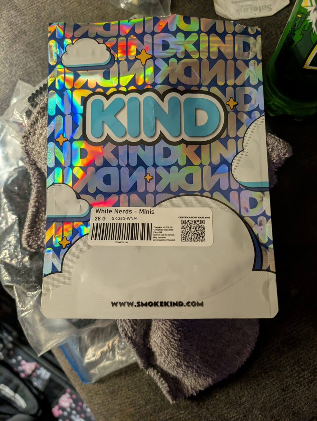 Customer photo review of White Nerds - Minis - 28 Grams - Hybrid