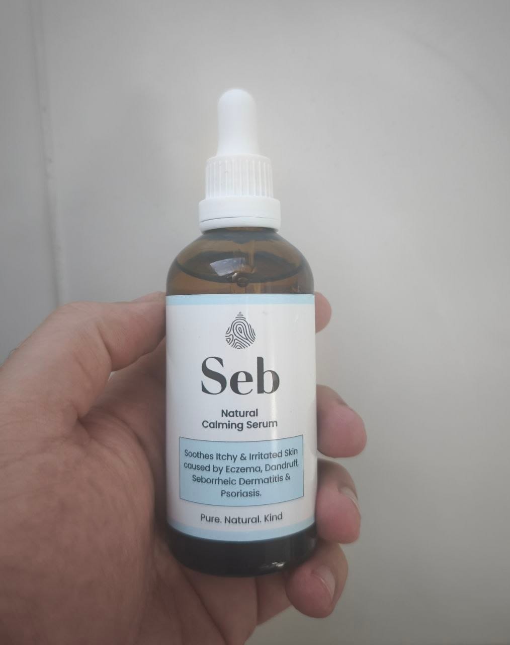 Customer photo review of Seb Natural Calming Serum