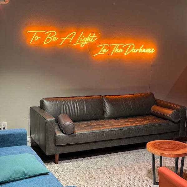 Customer photo review of Custom Neon: To Be A Light I...