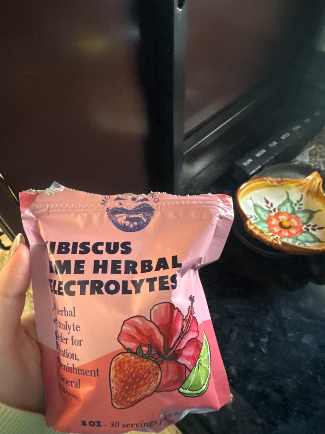 Customer photo review of Hibiscus Lime Electrolytes