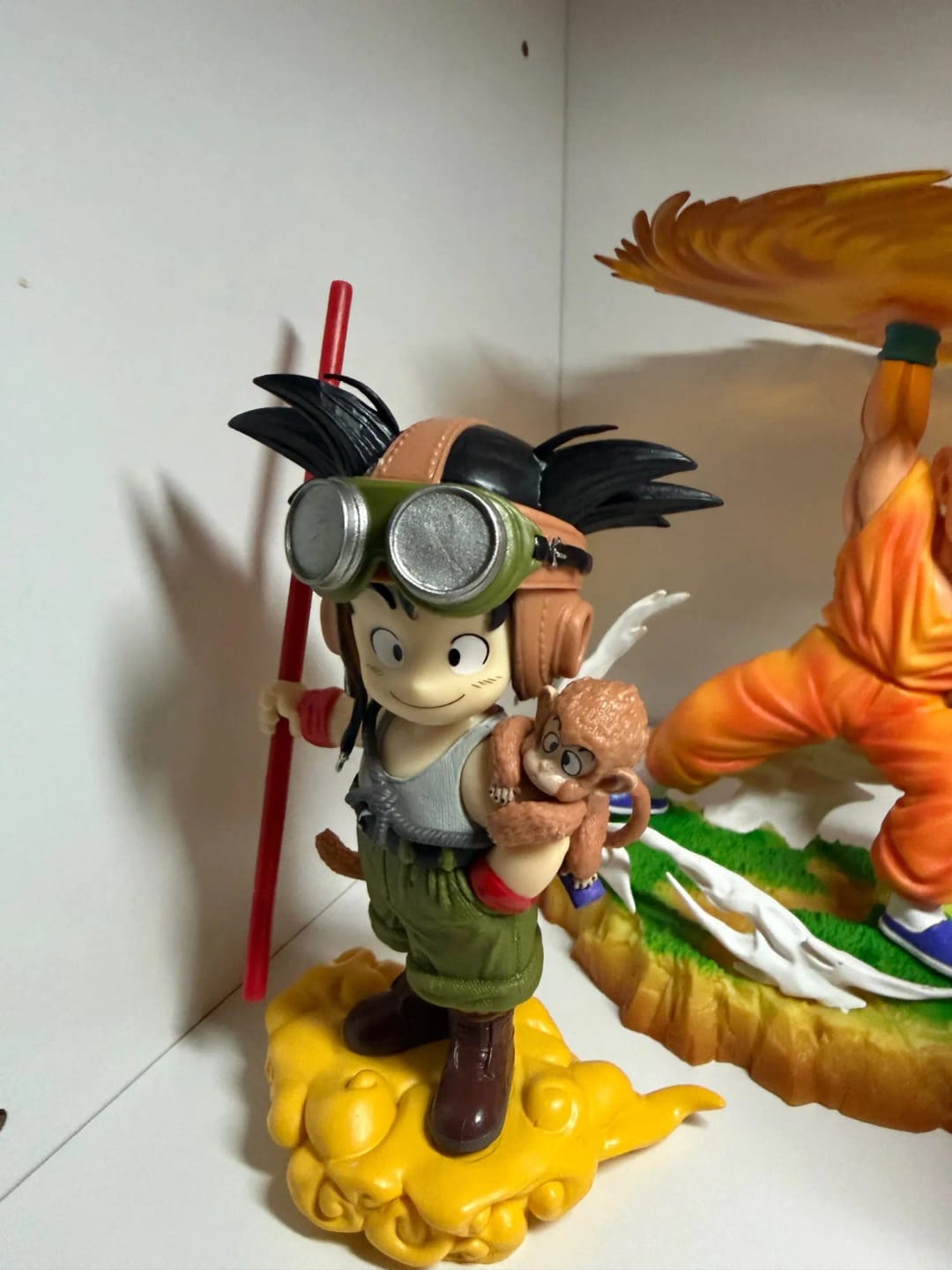 Customer photo review of Goku Young Adventurer "Journey to the West" Style 16cm Figure with Power Pole, Flying Nimbus & Small Monkey Companion