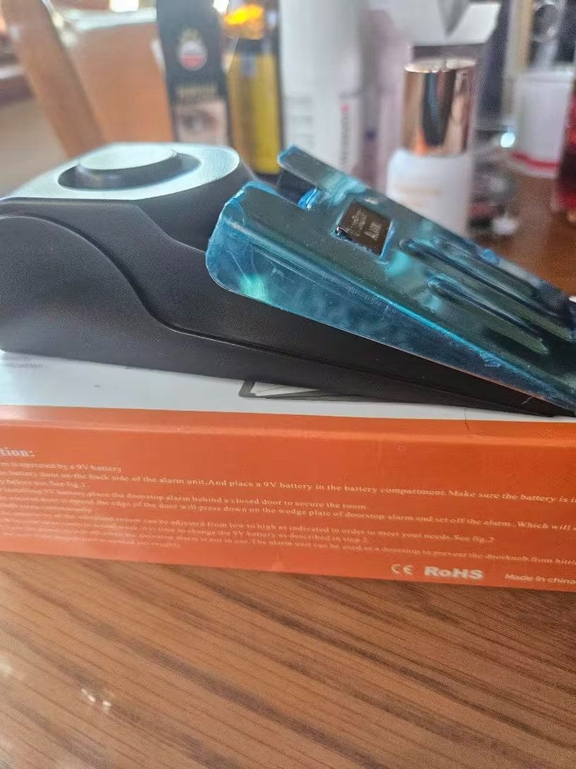 Customer photo review of AlarmKeil | Türstopper mit Alarm
