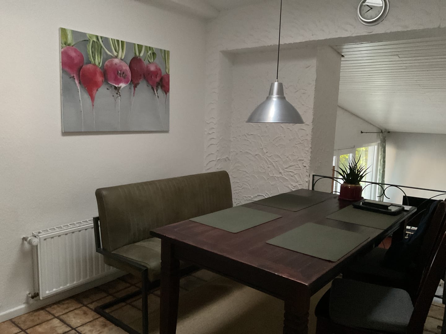 Customer photo review of ANTON, Sitzbank gepolstert Industriedesign 135 cm
