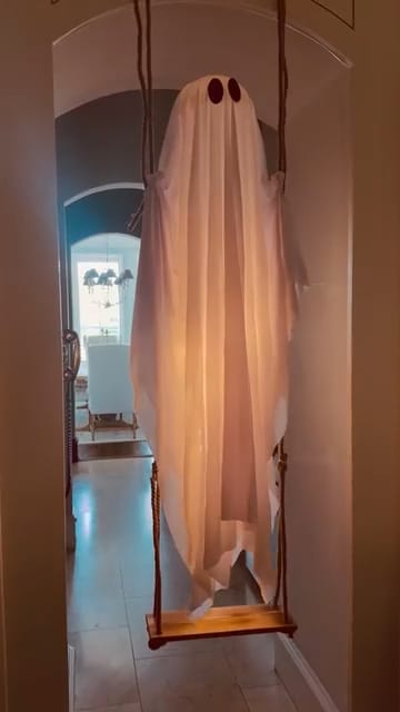 Customer photo review of ROXEIN™ GlowSwing Ghost