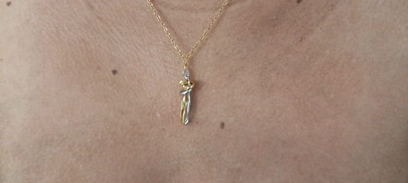 Customer photo review of The Forever Hug Necklace™
