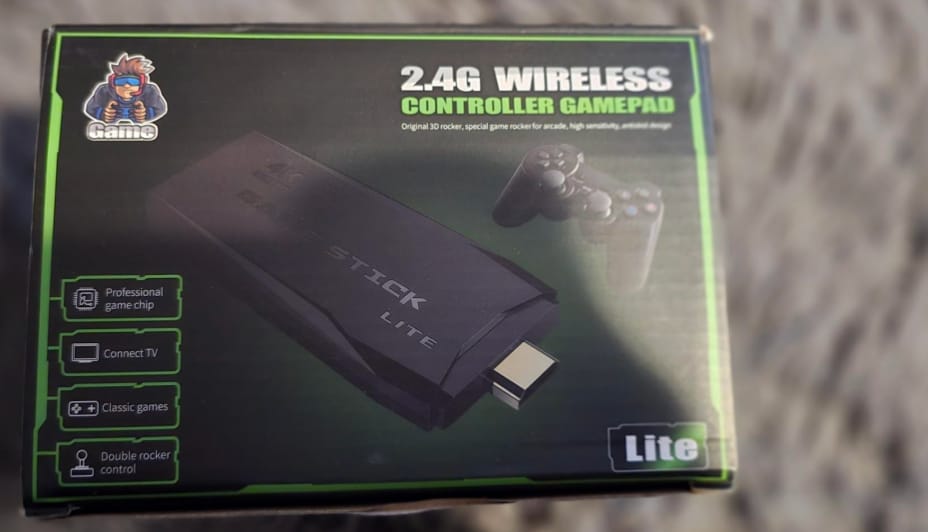 Customer photo review of Consola Retro con 20.000 Juegos Clásicos