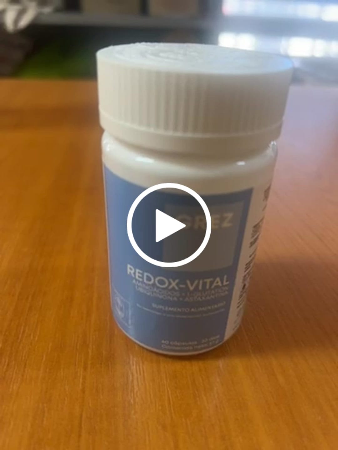 Customer video review of REDOX-VITAL - Aminoácidos, L-glutation, vitaminas y minerales