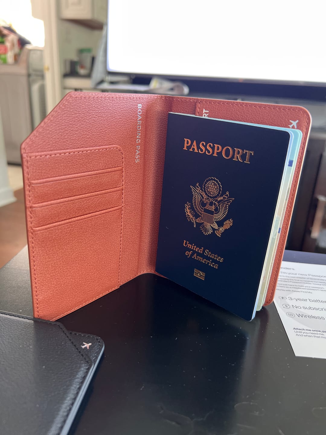 Customer photo review of Passport Holder Air