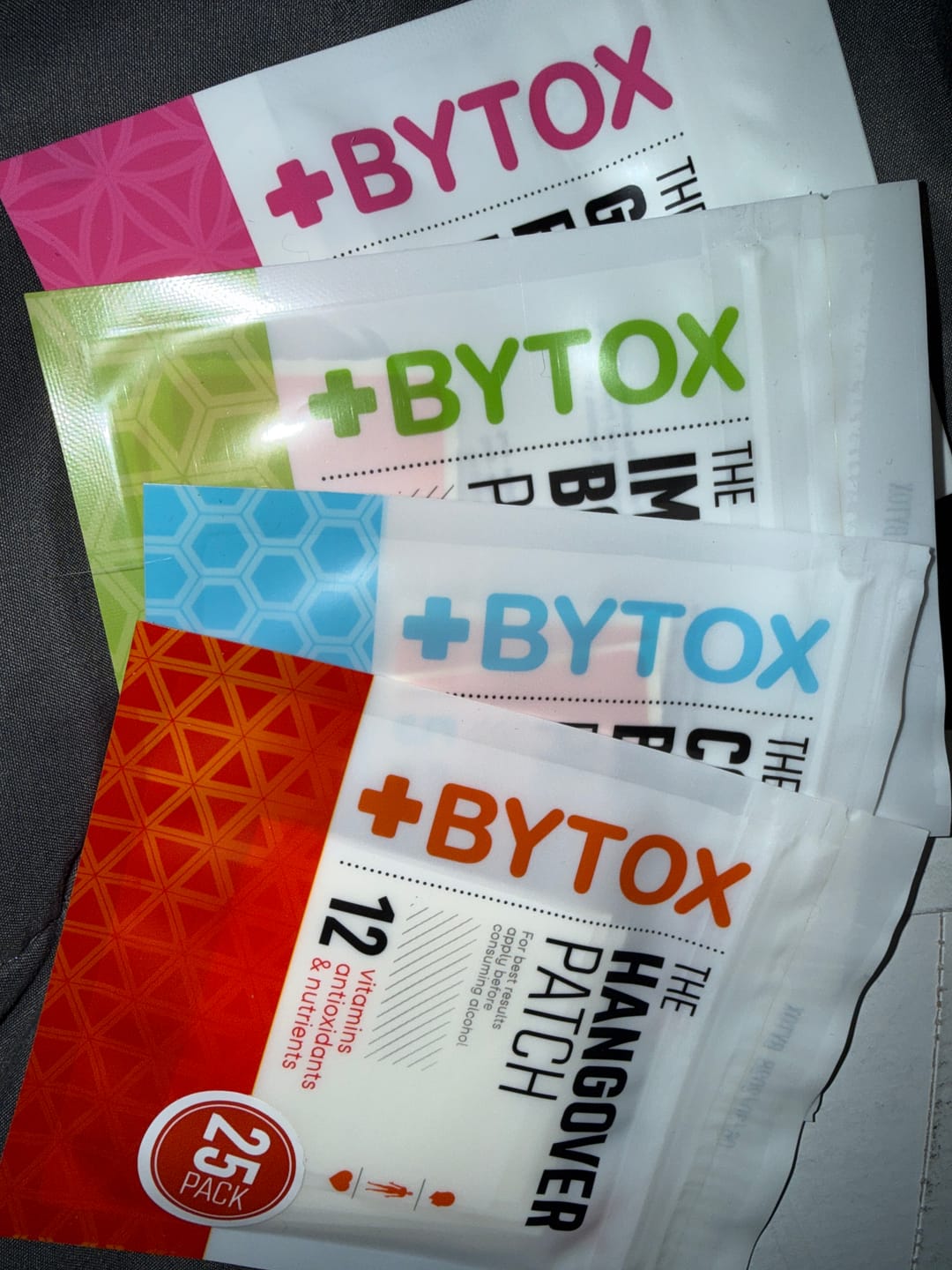 Customer photo review of BYTOX Hangover Patch