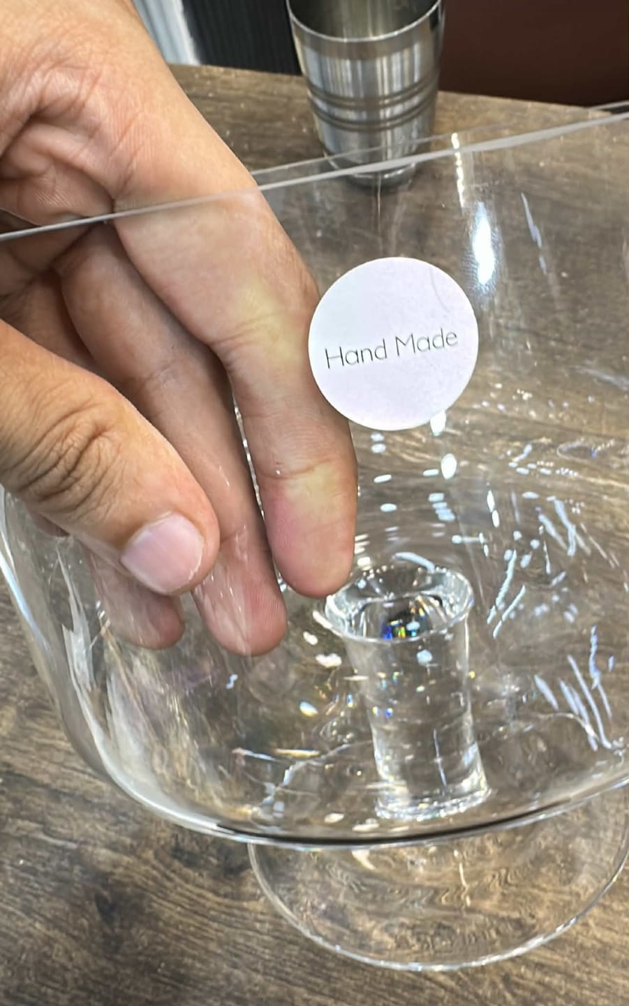 Customer photo review of Trifle Glass Bowl 8"