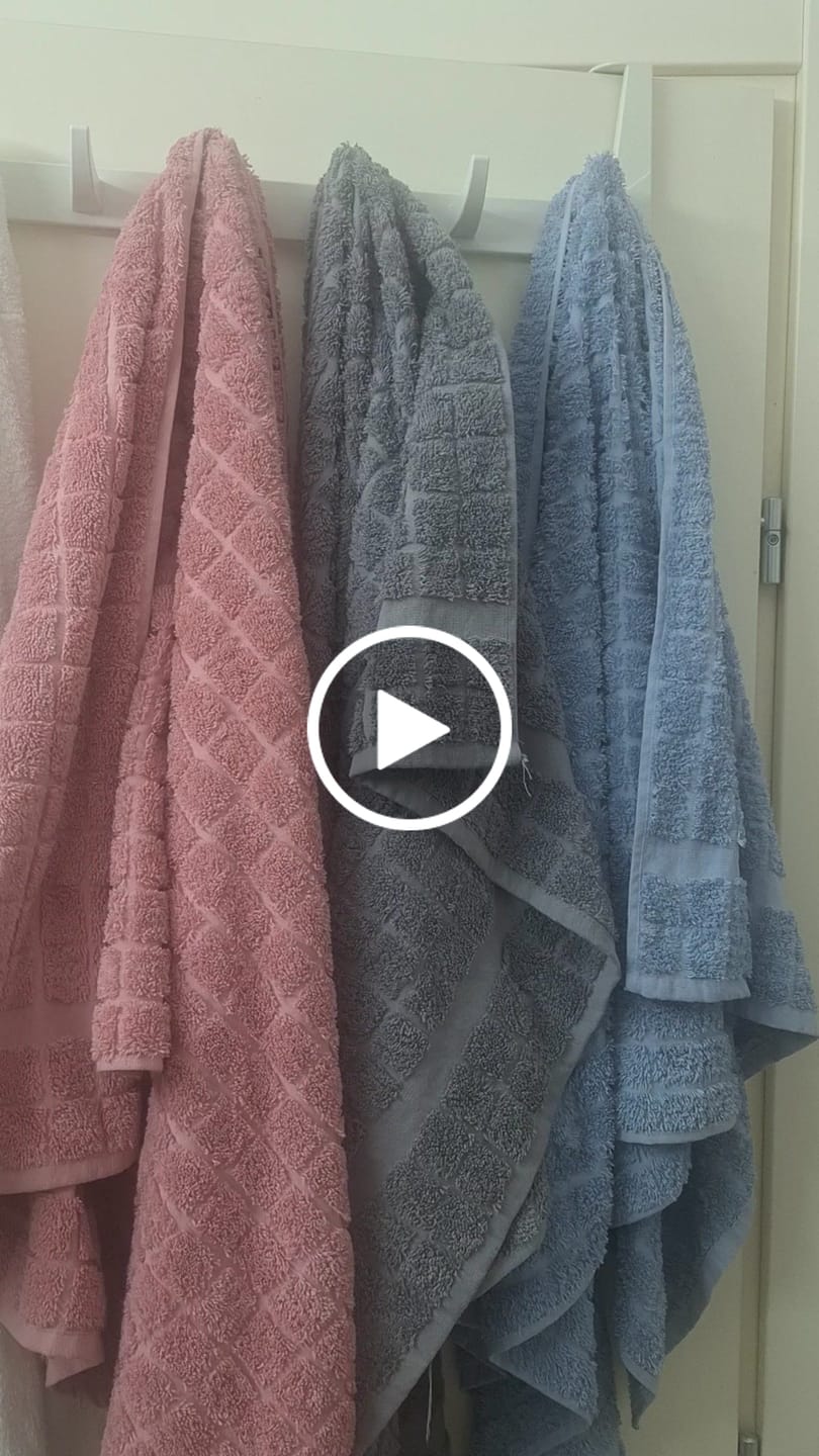Customer video review of מגבות מאיה - ורוד עתיק