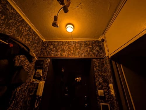Customer photo review of Round LED Wall Sconce IP65 CCT Switch Indoor Outdoor Lamp