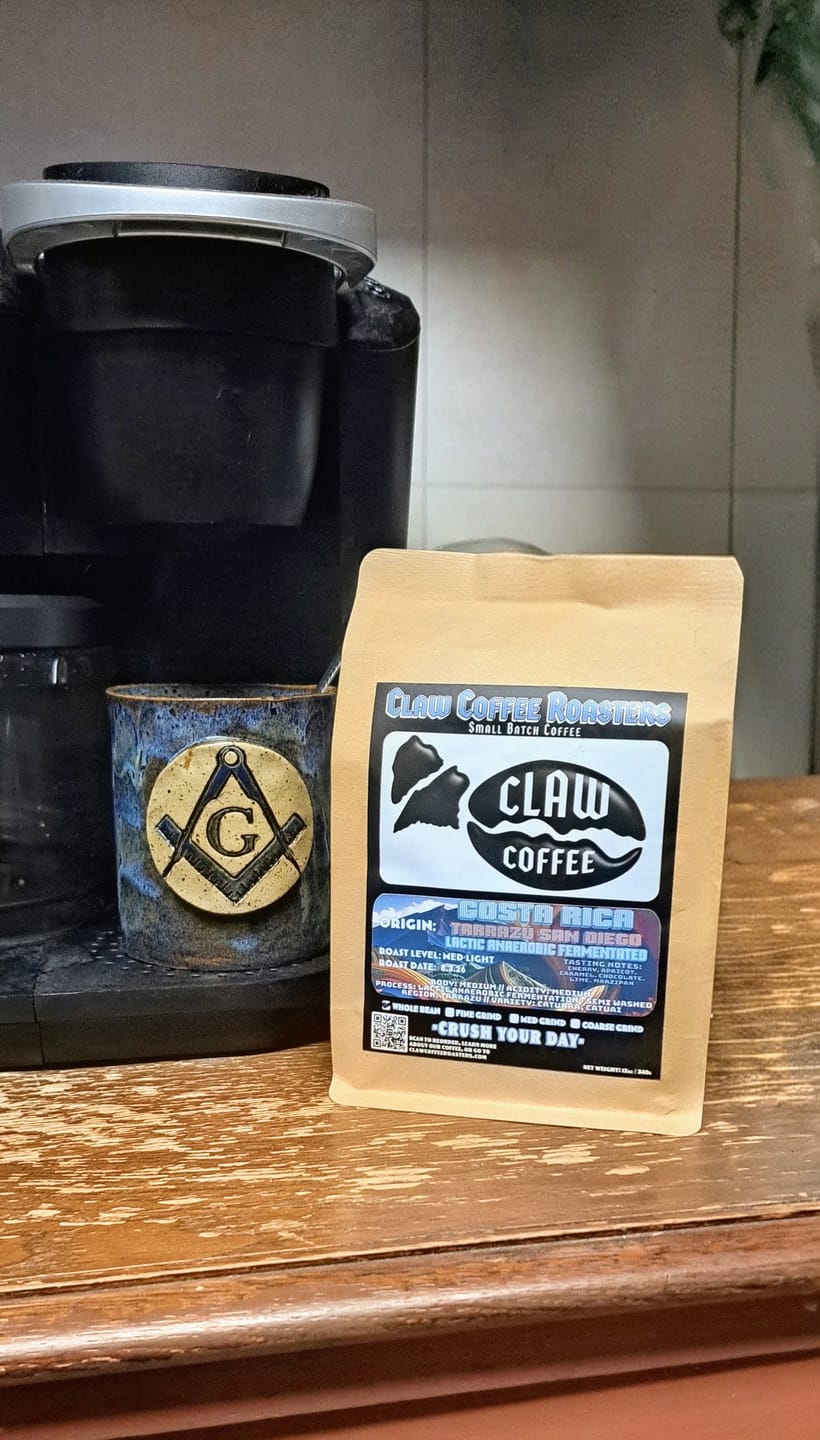 Customer photo review of Costa Rica Tarrazú Lactic Anaerobic Fermentation