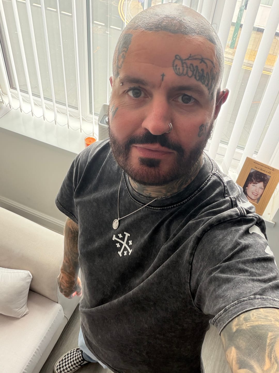 Customer photo review of Deus Vult T-Shirt - Black