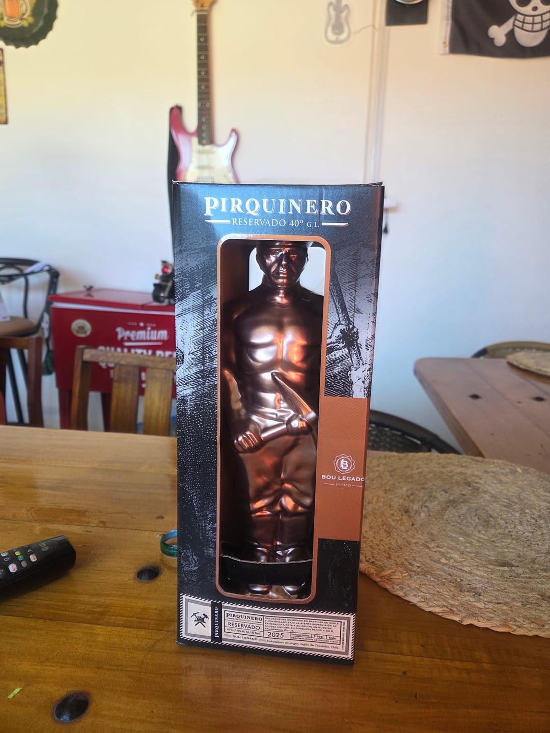 Customer photo review of Pisco Pirquinero 40º Cobre Blanco 750 ml