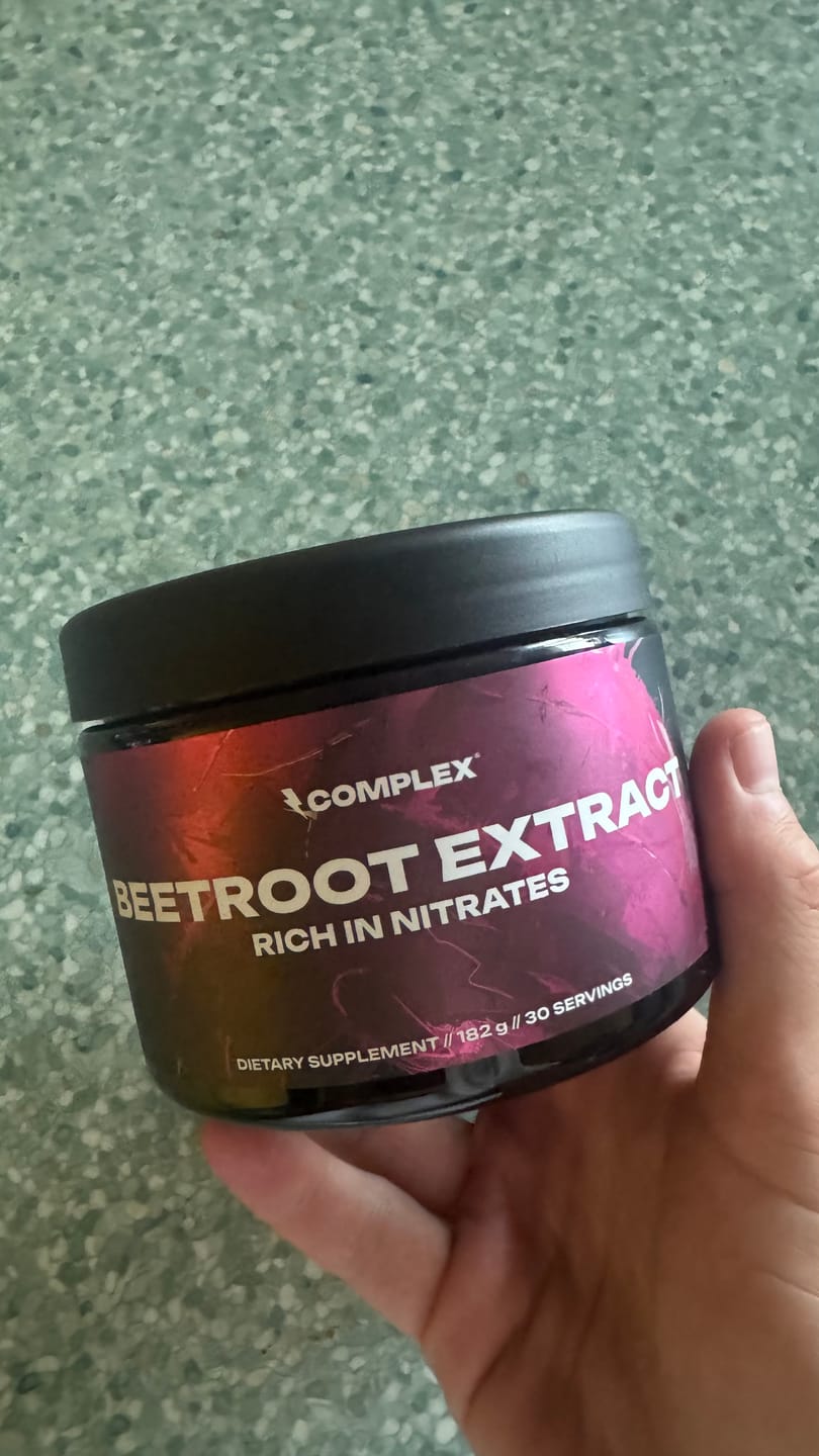 Customer photo review of Beetroot Extract 10%