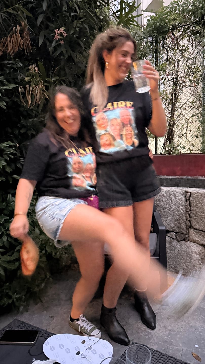 Customer photo review of Custom Vintage Style Pet Mom & Dad Tshirts - Sweatshirts & Hoodies