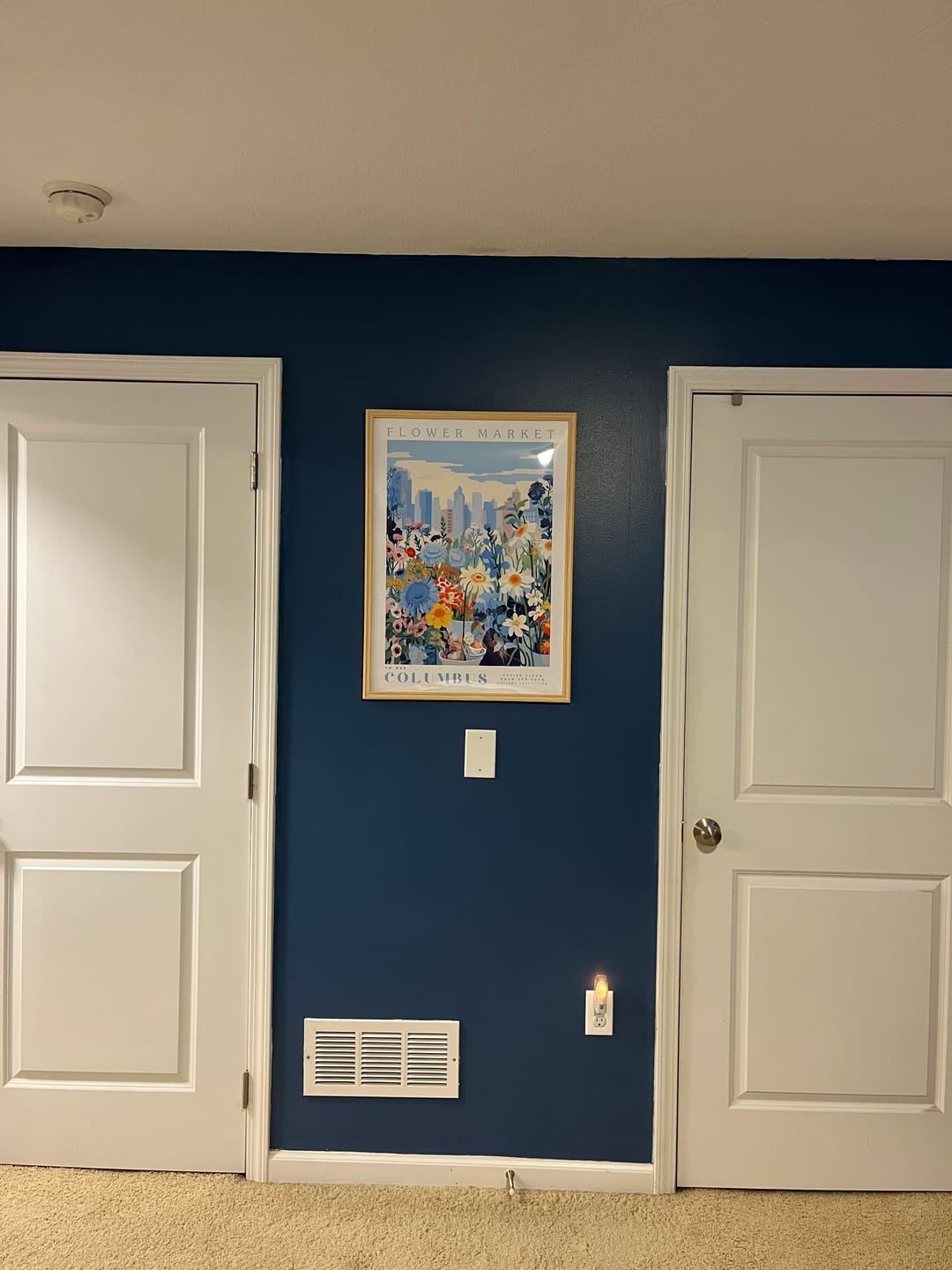 Customer photo review of Columbus Flower Poster