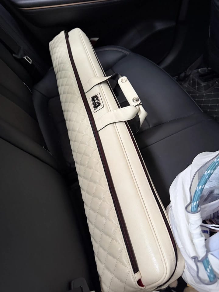 Customer photo review of Lizard Coco Series Cue Case 3B4S