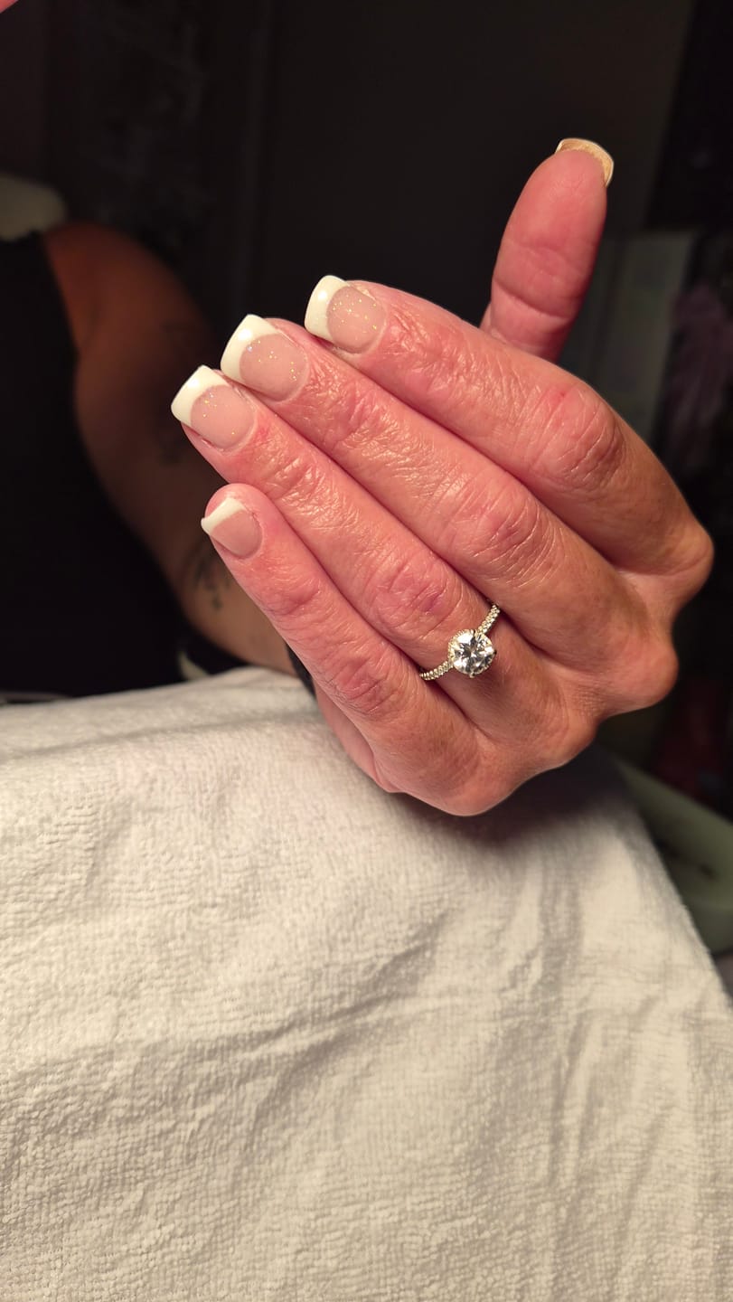 Customer photo review of Gel Monsta GMG01 - Glitter Clear Speckles