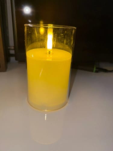 Customer photo review of LumiCandle Remote-Controlled Flameless Candle