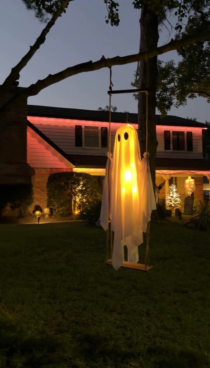 Customer photo review of ROXEIN™ GlowSwing Ghost