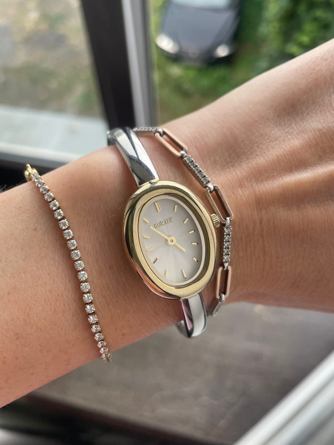 Customer photo review of Diana Gold Silver