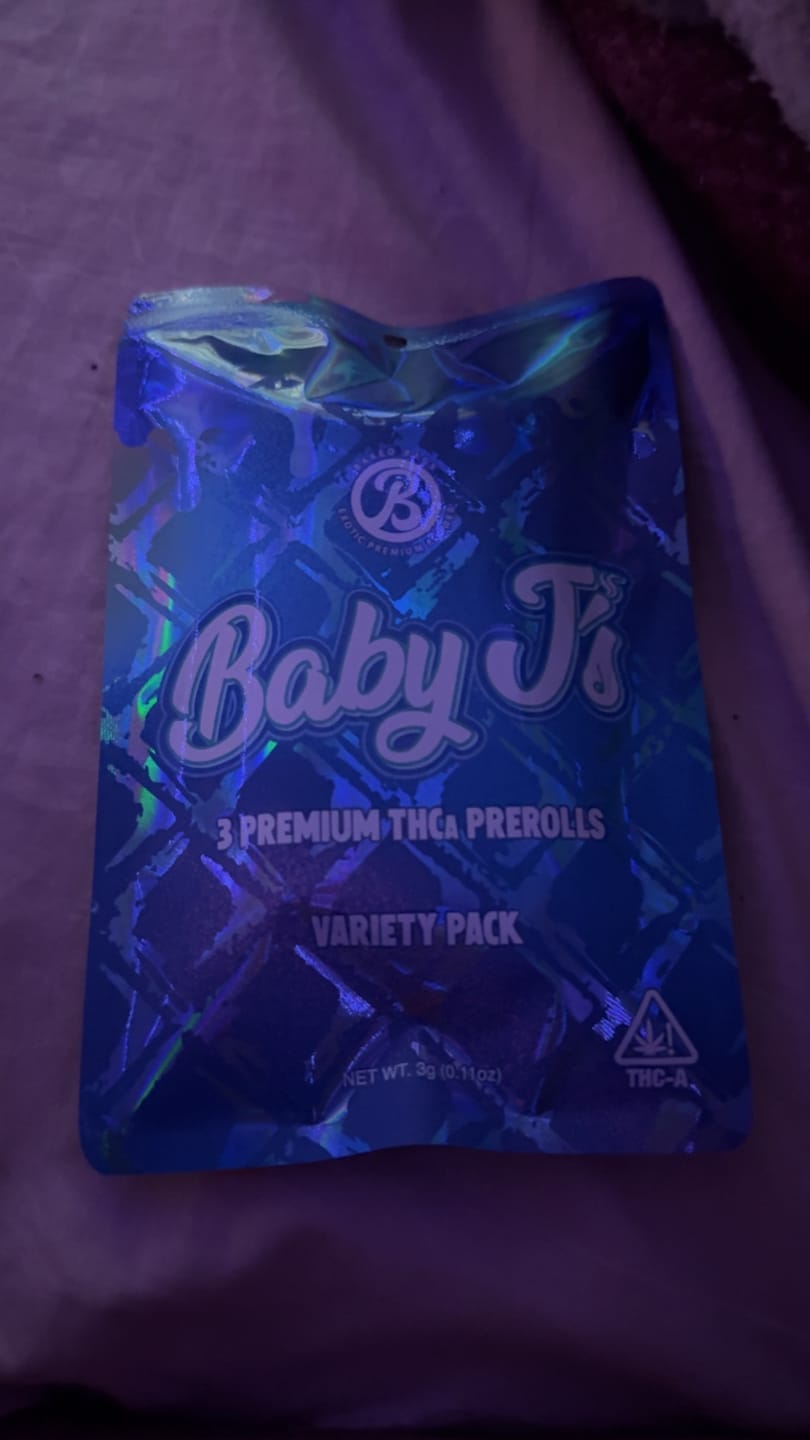 Customer photo review of Variety Bag of Pre-Rolls: Coffin Candy, Lemon Poppers, G41