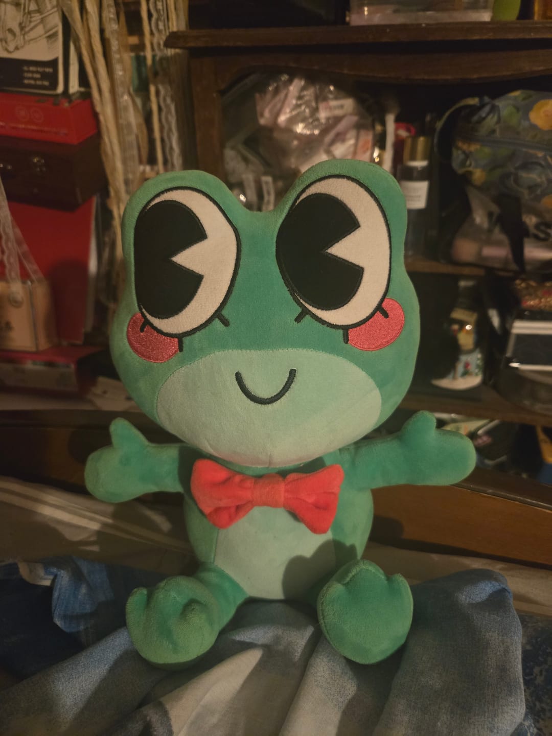 Customer photo review of Ribbit Plush
