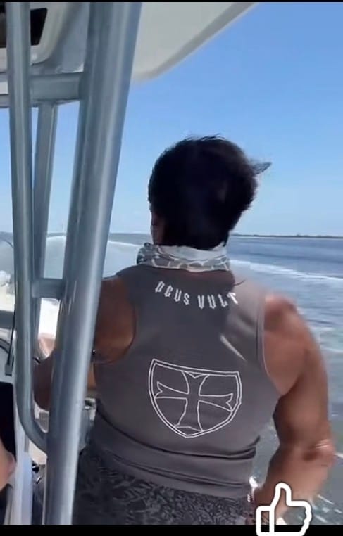 Customer photo review of Jerusalem Cross Tank Top