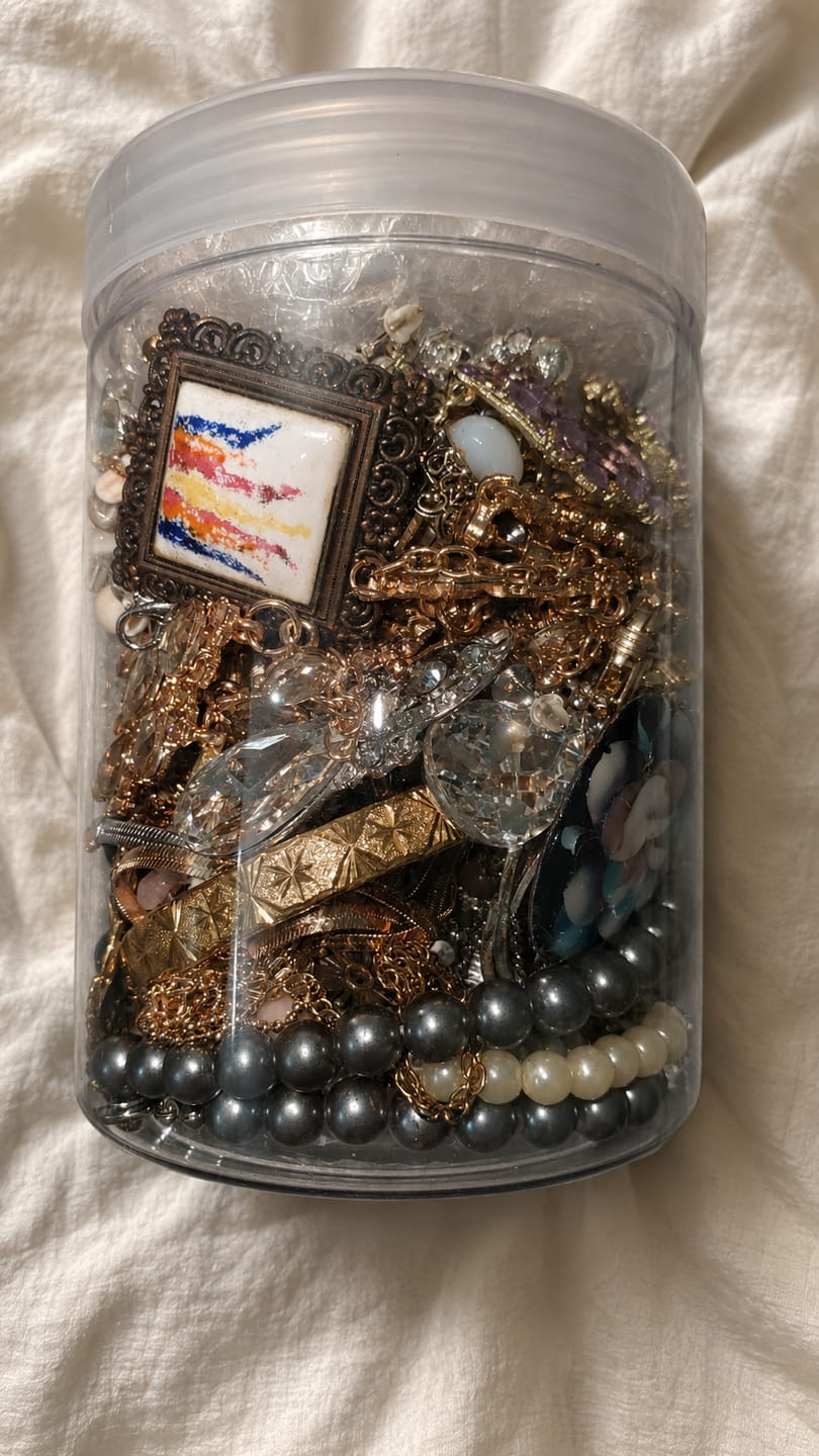 Customer photo review of Mystery Jewelry Jar
