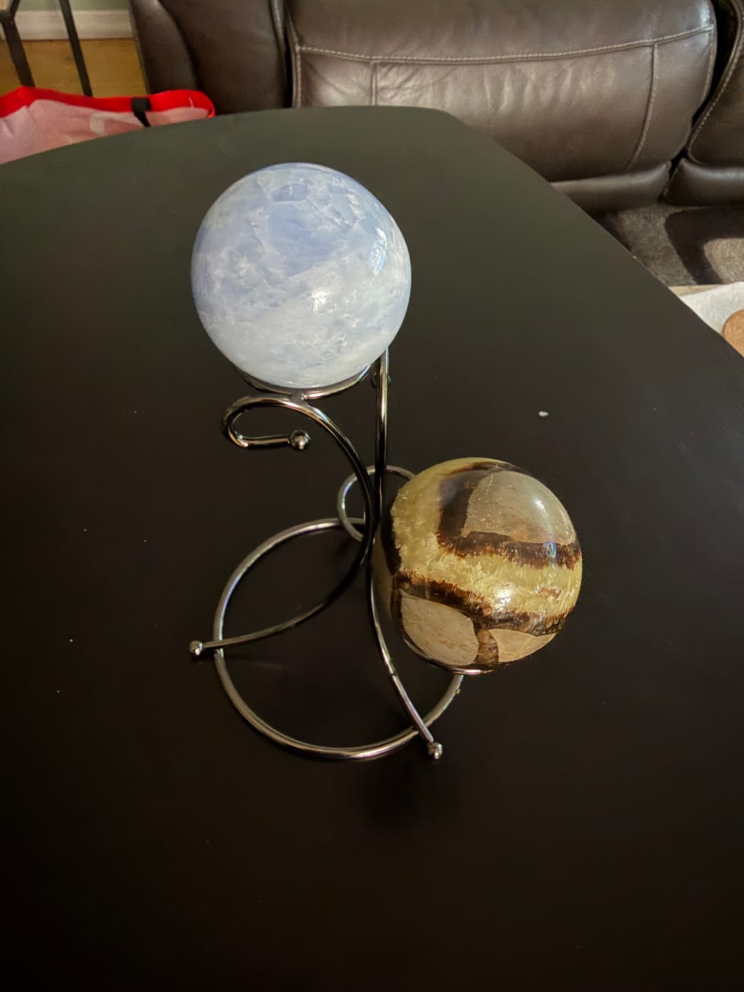 Customer photo review of Septaria Sphere for Grounding and Balance