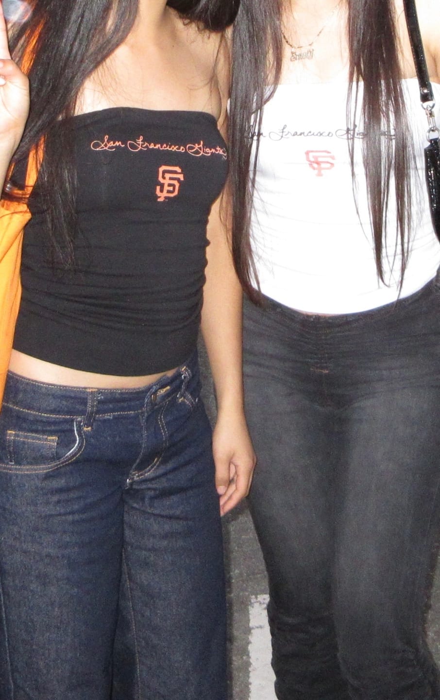 Customer photo review of San Francisco Giants Logo Script Tube Top
