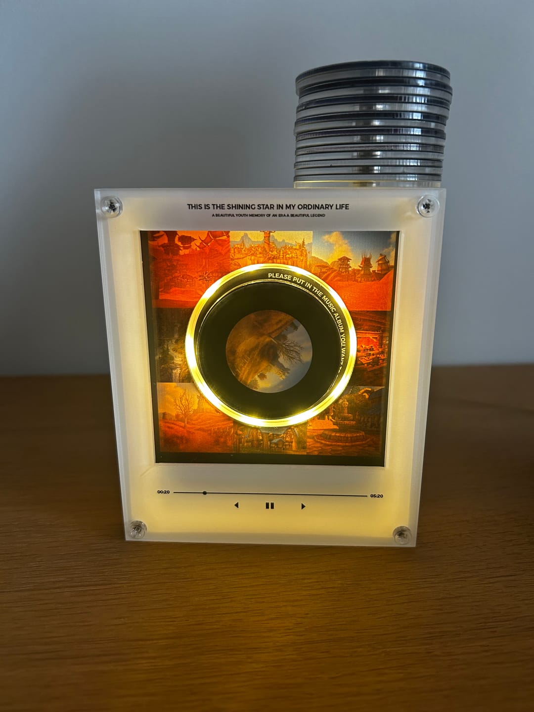 Customer photo review of RealmTunes™ Music Magnet