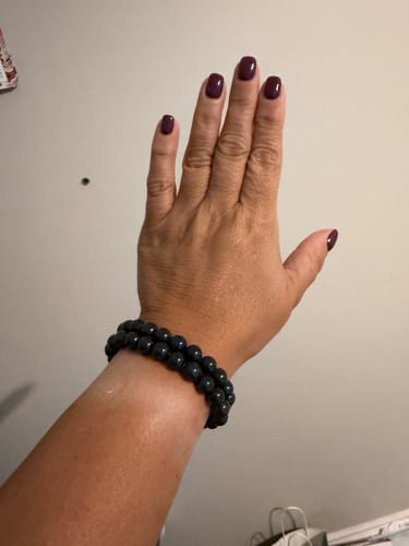 Customer photo review of Selavra Garnet Bracelet