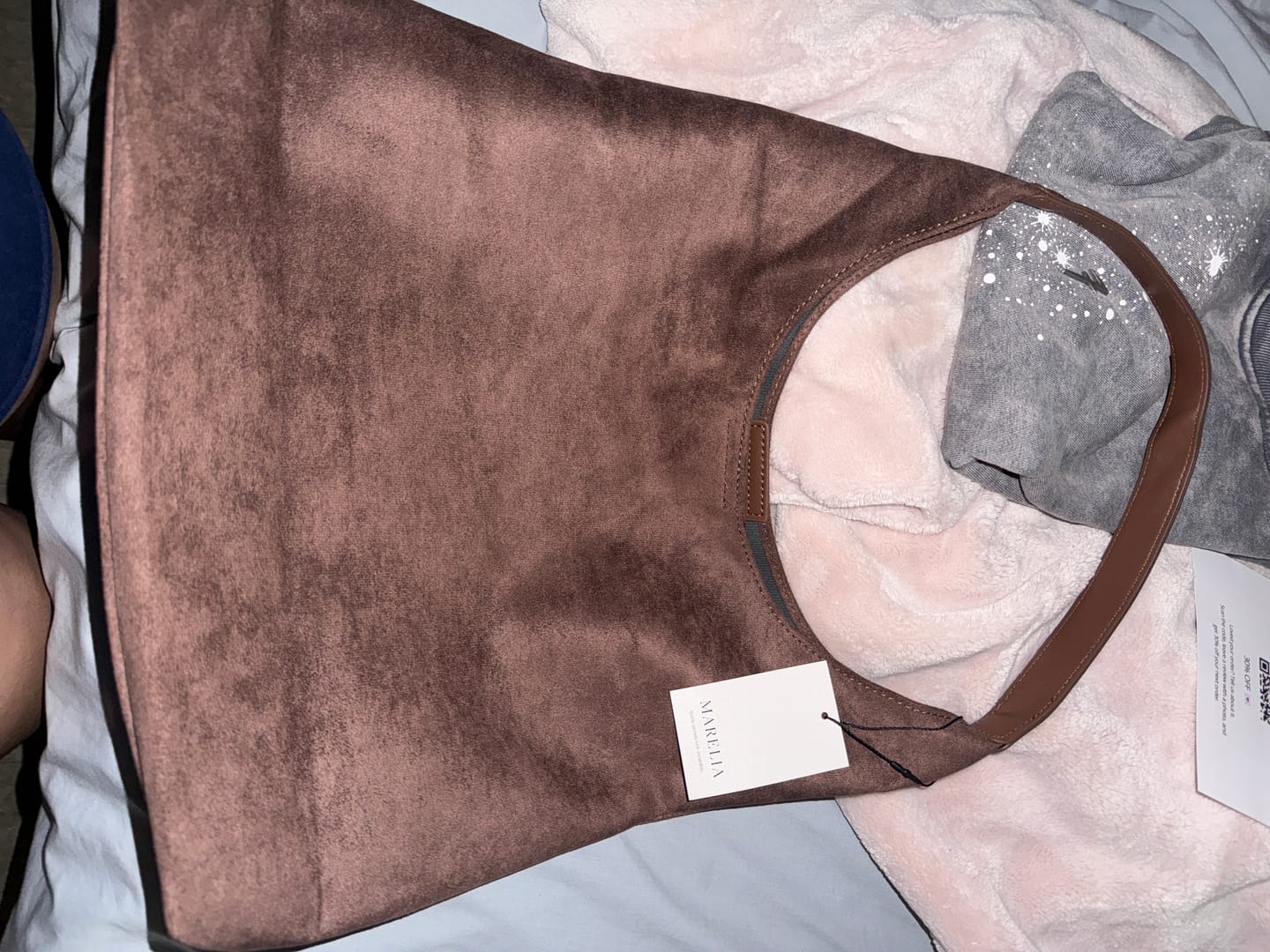 Customer photo review of Soft Slouchy Hobo Bag