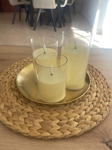 Customer photo review of LumiCandle Remote-Controlled Flameless Candle