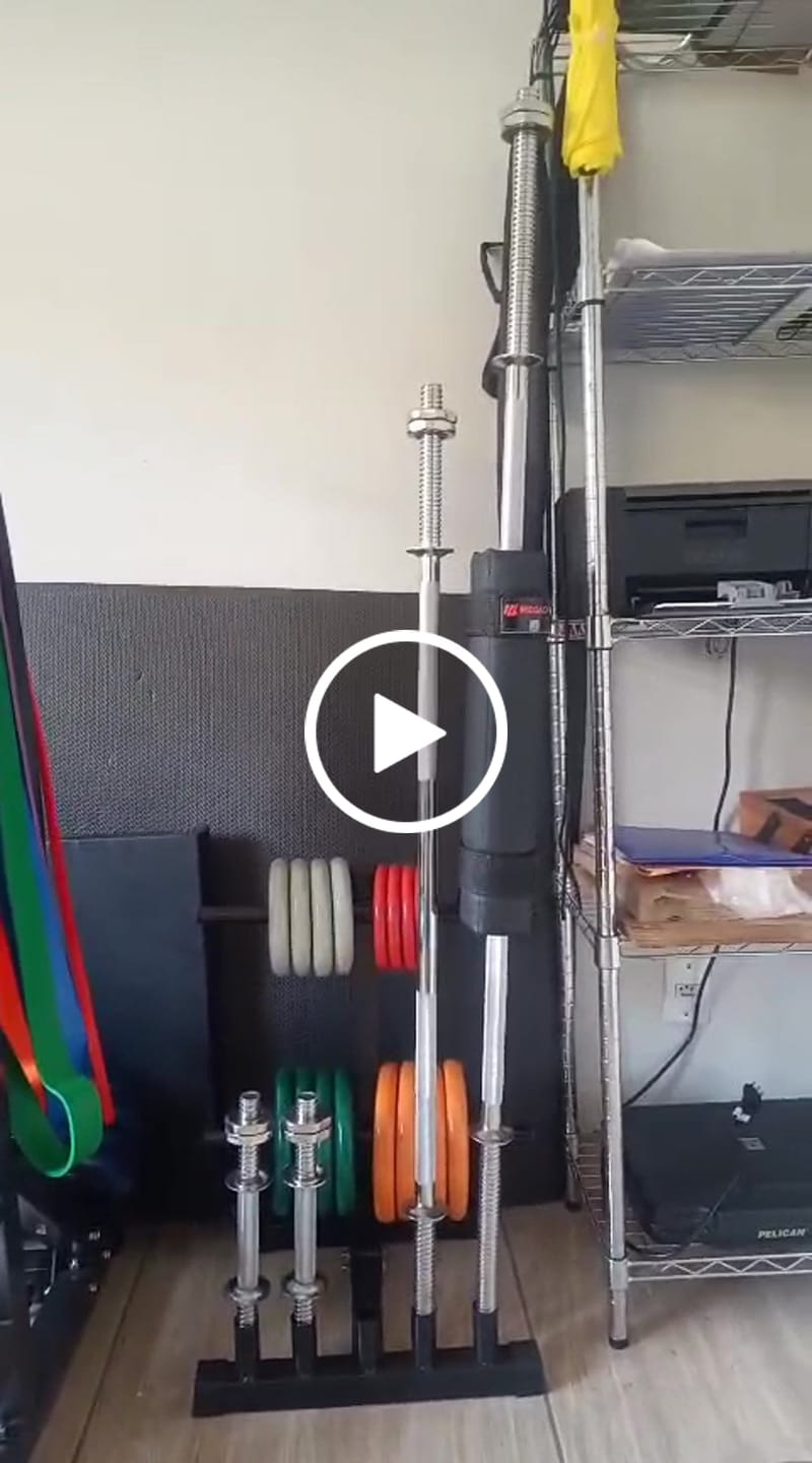 Customer video review of Barra Reta Maciça Com Rosca Cromada 25,40mm