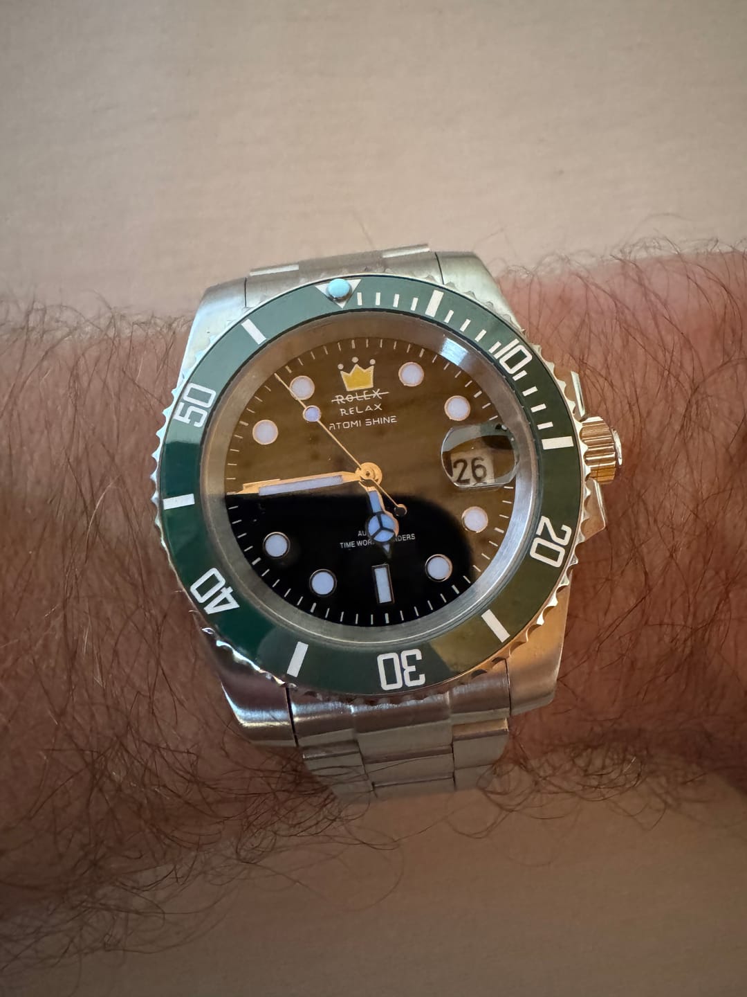 Customer photo review of HYDROCORE CLASSIC WATCH
