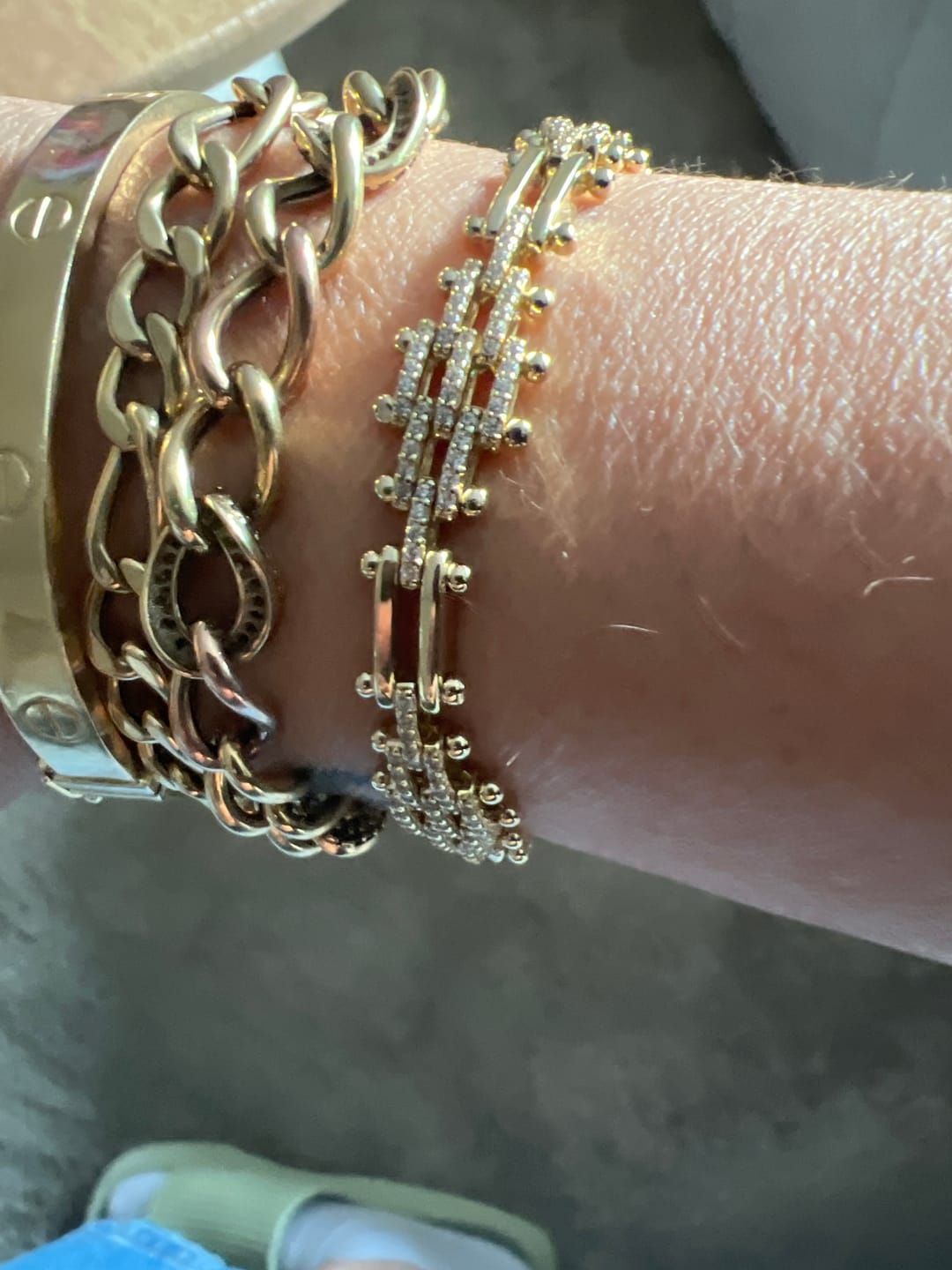 Customer photo review of Armband VIP Veyra -14K vergoldet