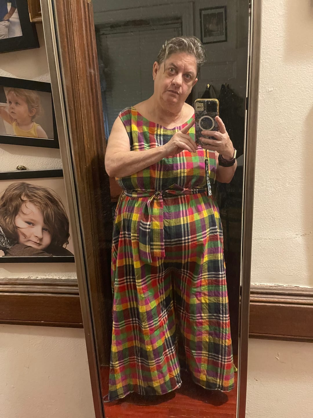 Customer photo review of NINA JUMPSUIT | CARAVAN CHEX