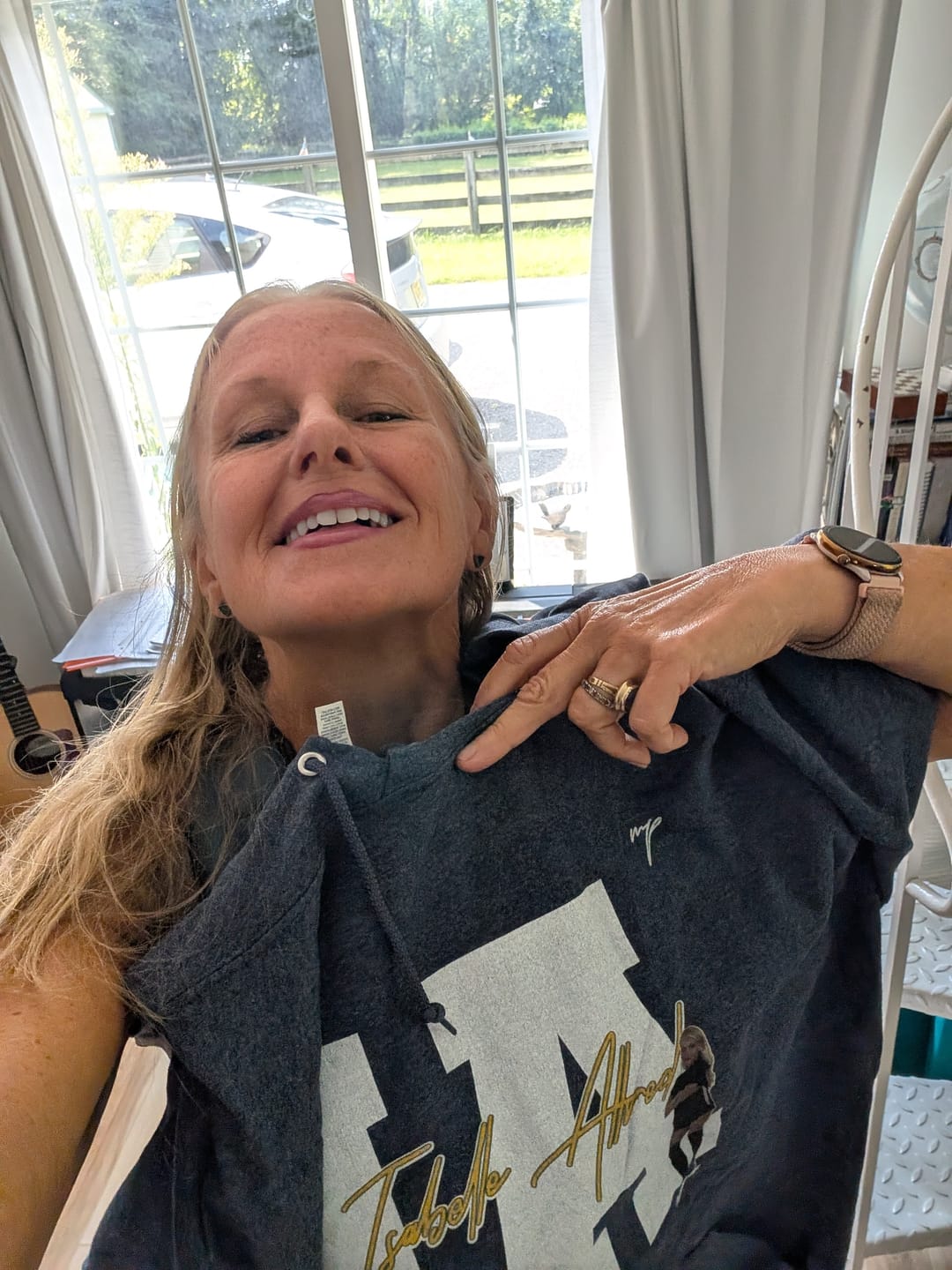 Customer photo review of Isabelle Allred Vintage Hoodie