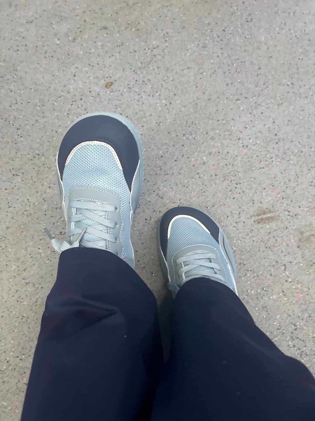 Customer photo review of Vale - Wide Toe Sneakers