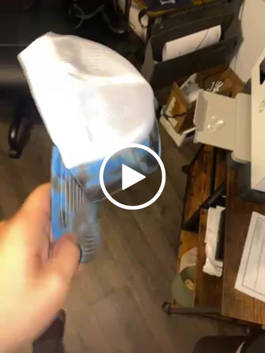 Customer video review of Premium Custom Leather Patch Hats (Wholesale)