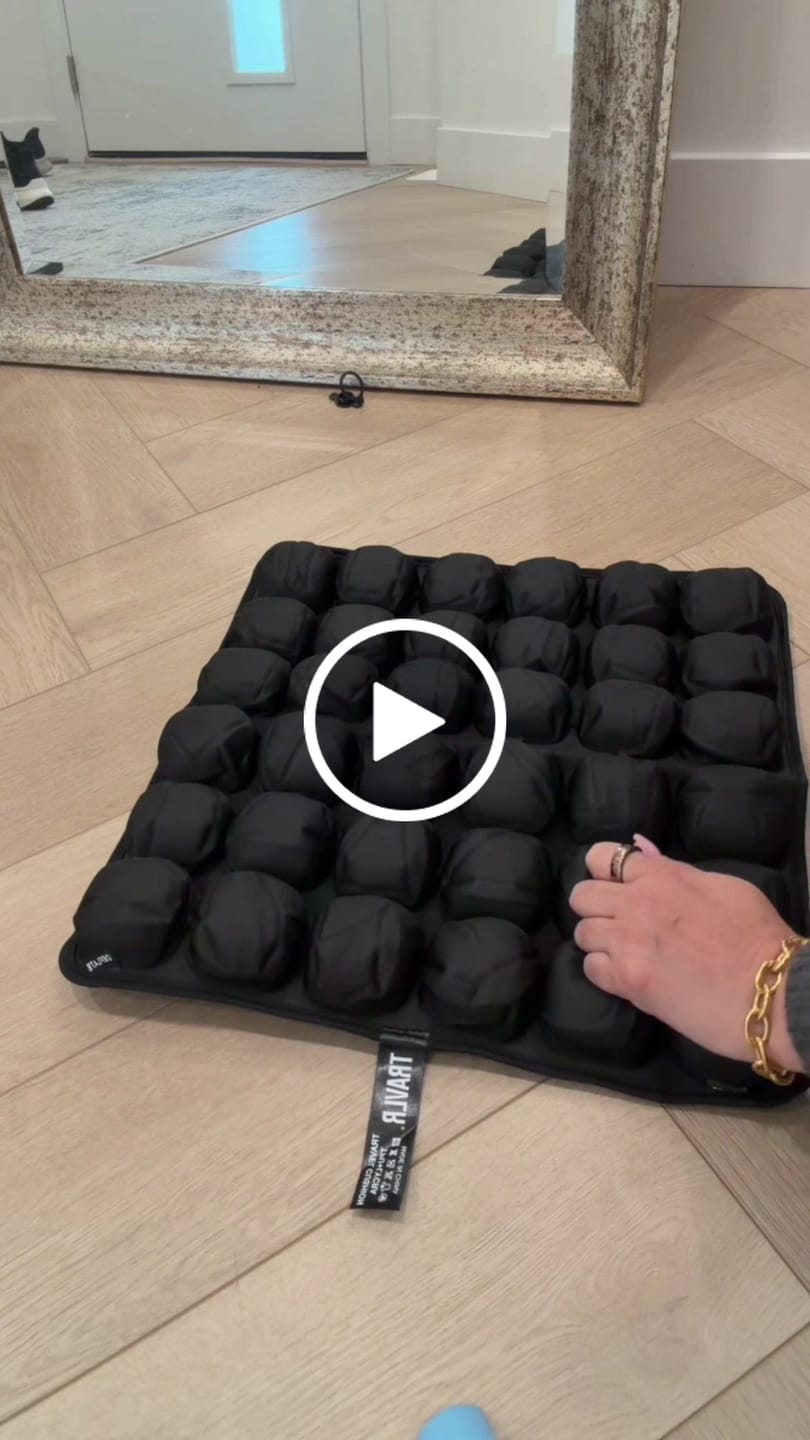 Customer video review of Travel Cushion