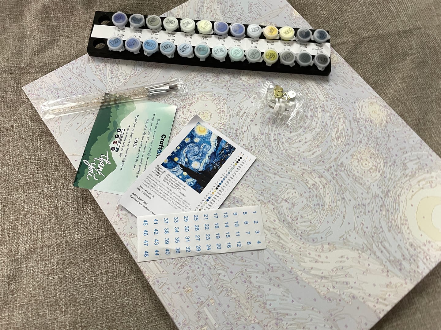 Customer photo review of Malen nach Zahlen - Dein Wunschmotiv