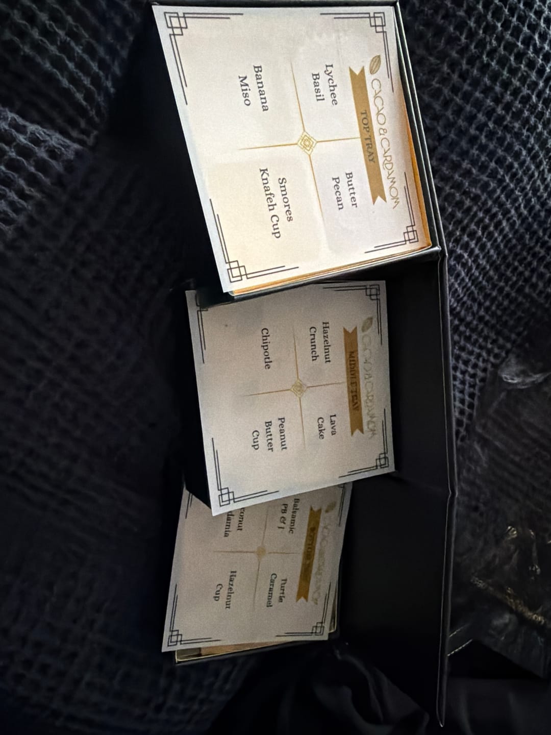 Customer photo review of The Bonbon Tasting, 12 piece