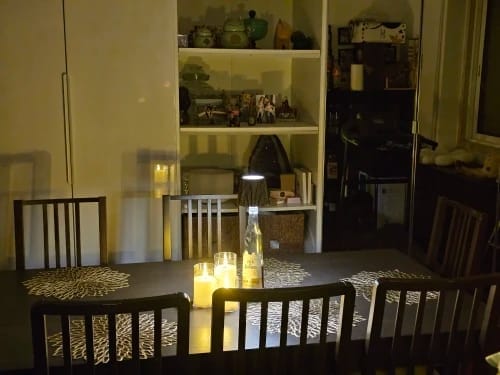 Customer photo review of LumiCandle Remote-Controlled Flameless Candle