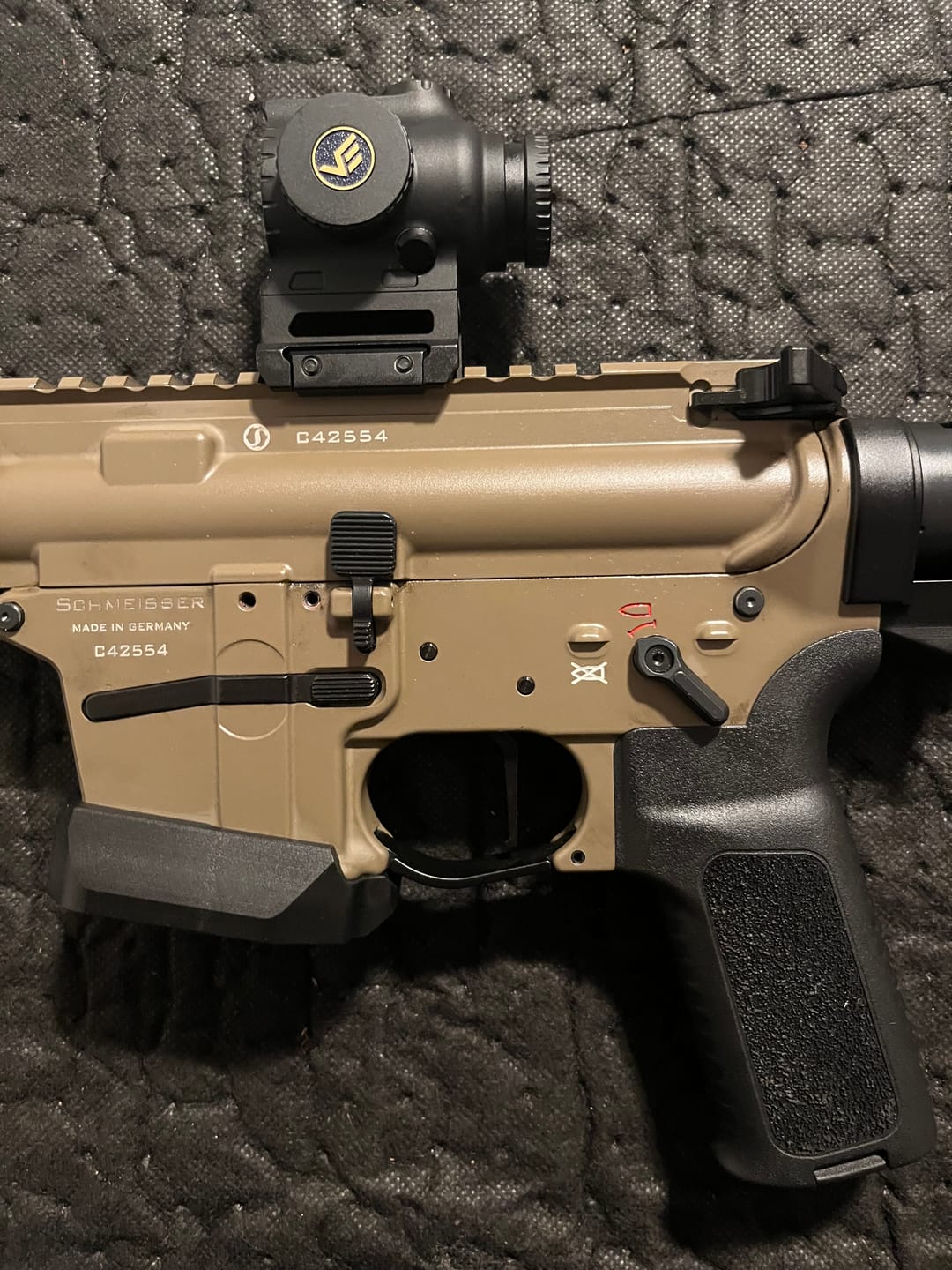 Customer photo review of Vector Optics SCPS-M10 Paragon 1X18 Mini Prism Scope